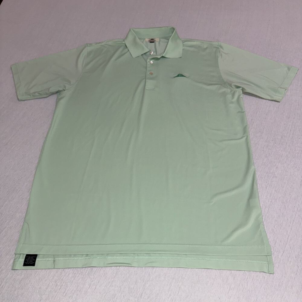 Wade Hampton Golf Club Polo Shirt Men’s X-Large Green Performance Golf EUC